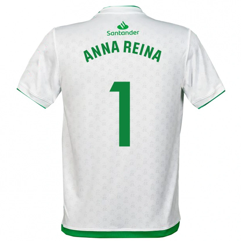 Danxen Mujer Camiseta Anna Reina Toro #1 Verde Blanco 1ª Equipación 2025/26 La Camisa