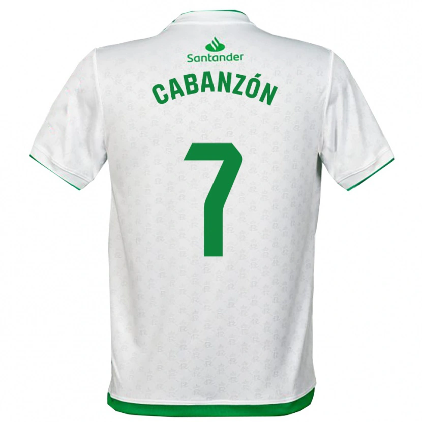 Danxen Mujer Camiseta Yeray Cabanzón #7 Verde Blanco 1ª Equipación 2025/26 La Camisa