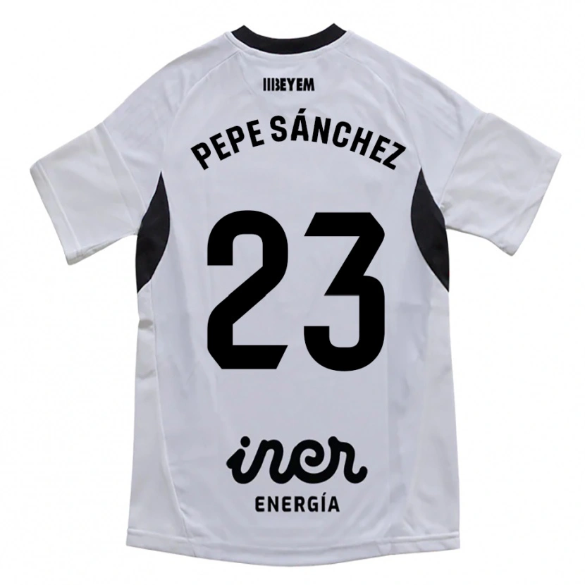 Danxen Mujer Camiseta Pepe Sánchez #23 Blanco Morado 1ª Equipación 2025/26 La Camisa