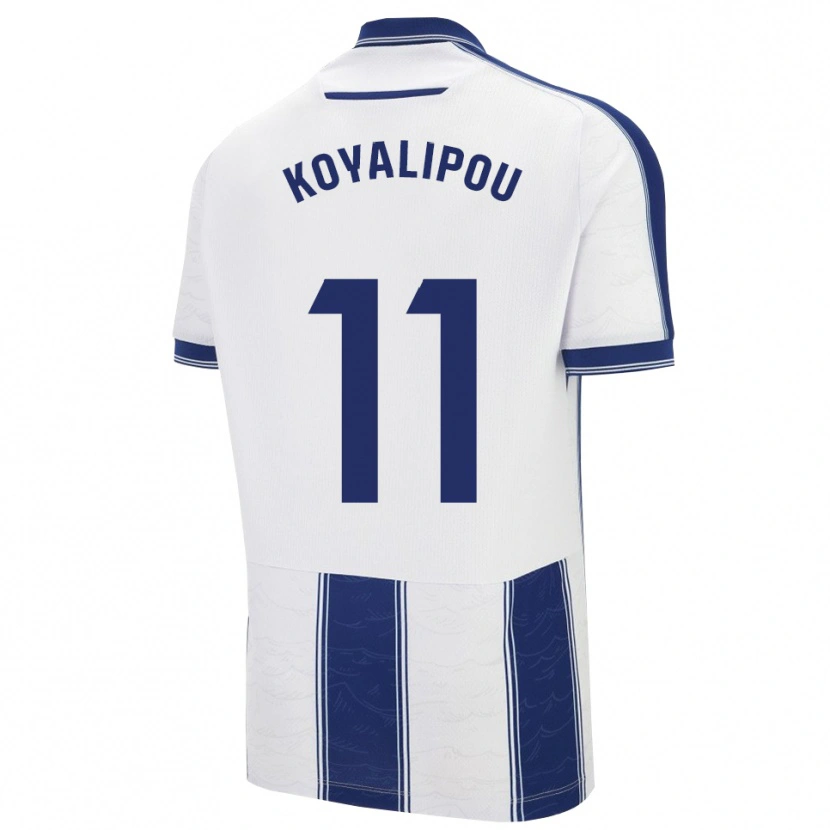 Danxen Mujer Camiseta Goduine Koyalipou #11 Azul Marino Blanco 2ª Equipación 2025/26 La Camisa