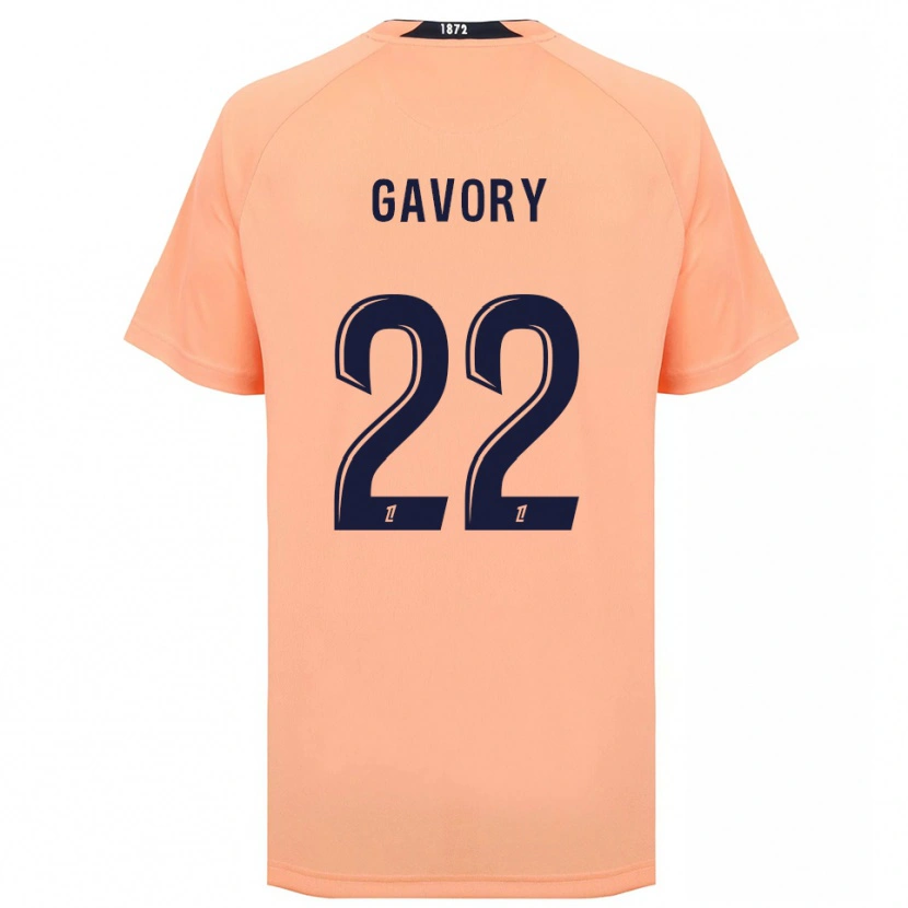 Danxen Mujer Camiseta Christy Gavory #22 Naranja Azul Marino 2ª Equipación 2025/26 La Camisa
