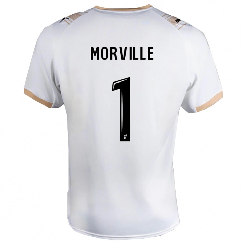 Danxen Mujer Camiseta Matisse Morville #1 Blanco Negro 2ª Equipación 2025/26 La Camisa