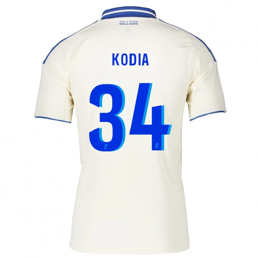 Danxen Mujer Camiseta Ghianny Kodia #34 Champán Azul 2ª Equipación 2025/26 La Camisa