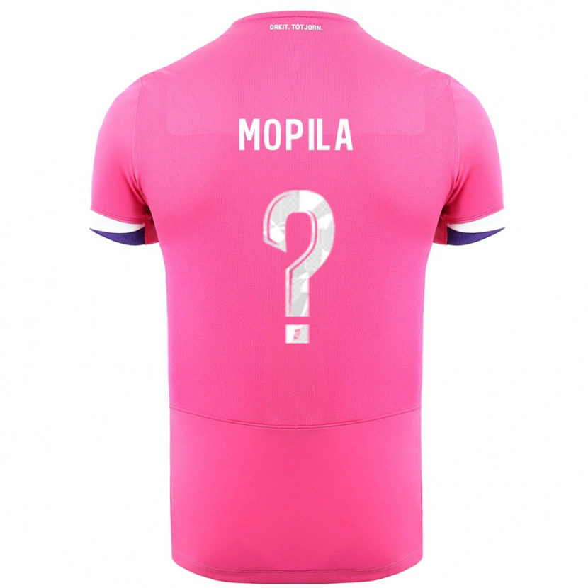 Danxen Mujer Camiseta Schinéar Mopila #0 Rosa Blanco 2ª Equipación 2025/26 La Camisa