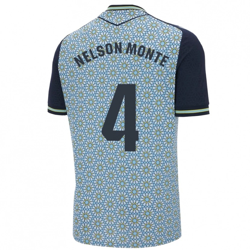 Danxen Mujer Camiseta Nélson Monte #4 Azul Marino 2ª Equipación 2025/26 La Camisa