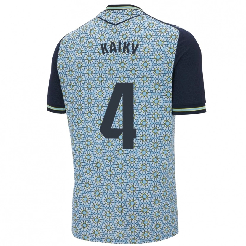 Danxen Mujer Camiseta Kaiky #4 Azul Marino 2ª Equipación 2025/26 La Camisa