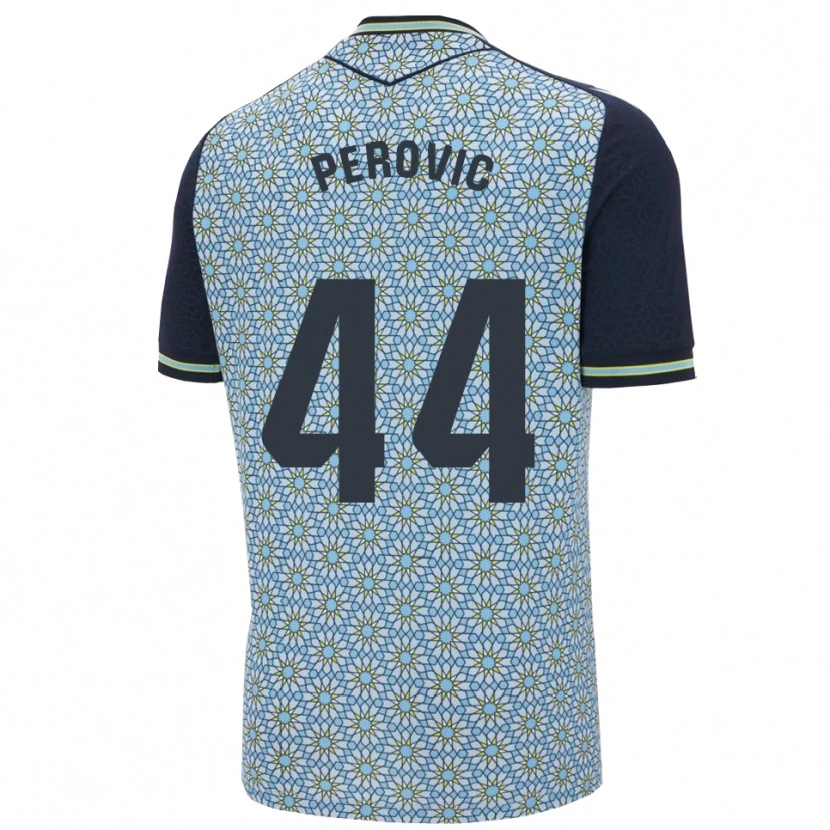 Danxen Mujer Camiseta Marko Perovic #44 Azul Marino 2ª Equipación 2025/26 La Camisa
