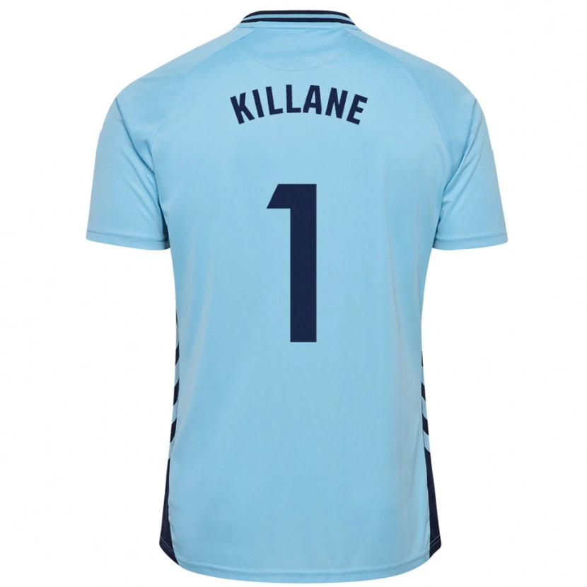 Danxen Mujer Camiseta Álvaro Killane #1 Celeste 2ª Equipación 2025/26 La Camisa