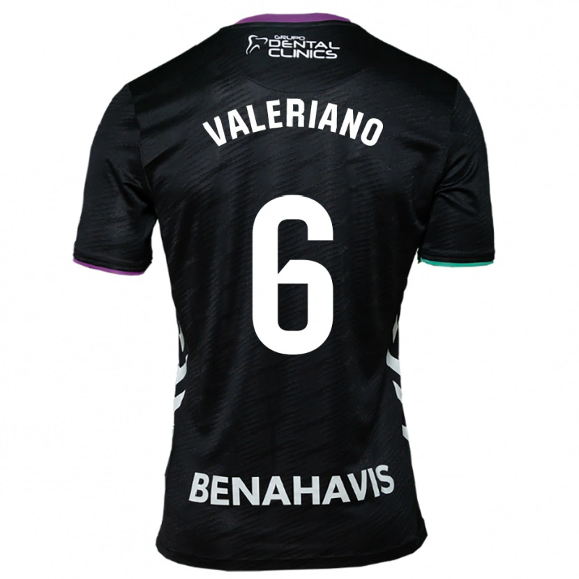 Danxen Mujer Camiseta Nerea Valeriano Martínez #6 Negro Morado Verde 2ª Equipación 2025/26 La Camisa