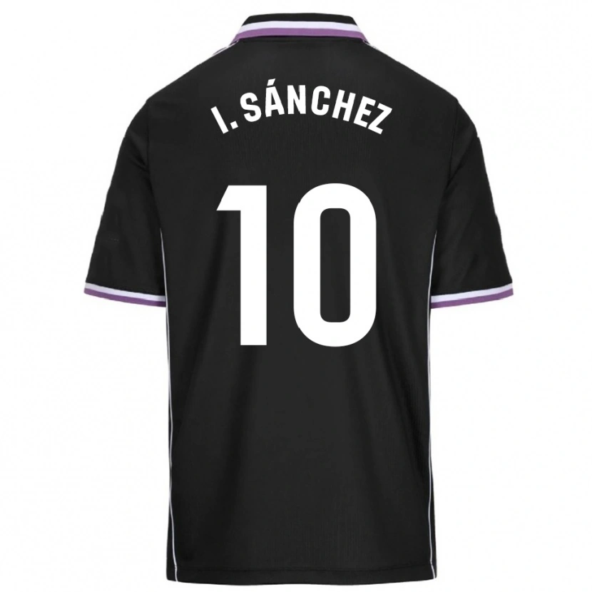 Danxen Mujer Camiseta Iván Sánchez #10 Morado Negro 2ª Equipación 2025/26 La Camisa