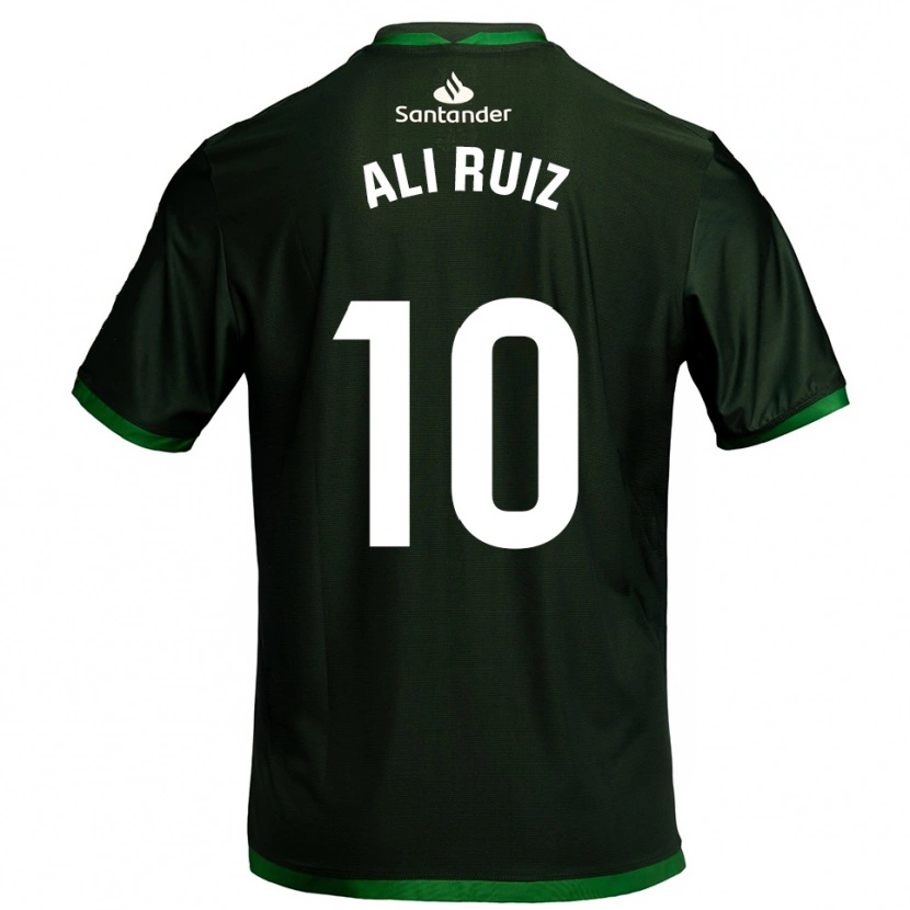 Danxen Mujer Camiseta Alicia Ruiz Pascua #10 Verde Oscuro 2ª Equipación 2025/26 La Camisa