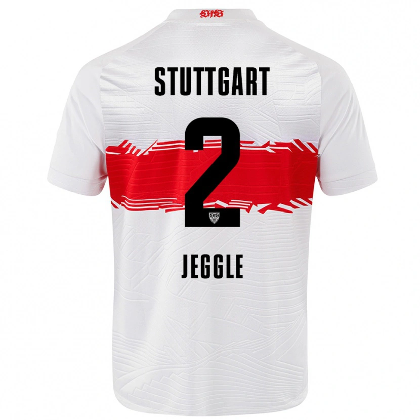 Danxen Niño Camiseta Neo Jeggle #2 Blanco Rojo 1ª Equipación 2025/26 La Camisa