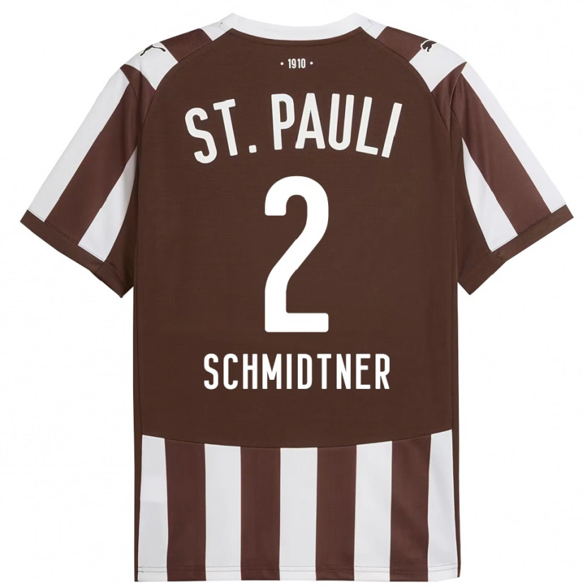 Danxen Niño Camiseta Victor Schmidtner #2 Café Blanco 1ª Equipación 2025/26 La Camisa