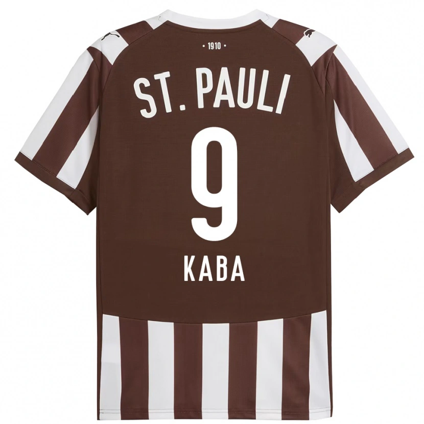 Danxen Niño Camiseta Wissou Kaba #9 Café Blanco 1ª Equipación 2025/26 La Camisa