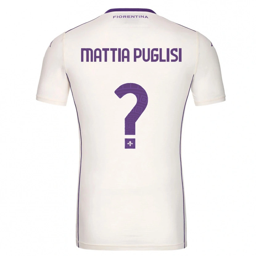 Danxen Niño Camiseta Luca Mattia Puglisi #0 Blanco Púrpura Rojo 2ª Equipación 2025/26 La Camisa