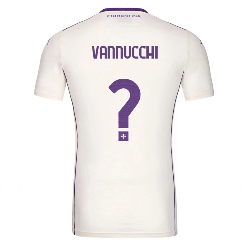 Danxen Niño Camiseta Tommaso Vannucchi #0 Blanco Púrpura Rojo 2ª Equipación 2025/26 La Camisa