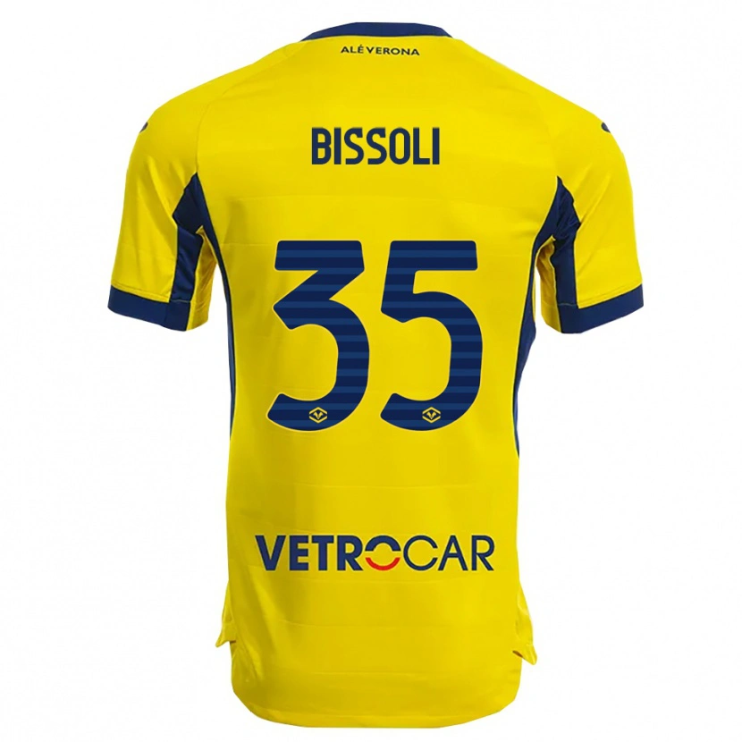 Danxen Niño Camiseta Noemí Bissoli #35 Amarillo Marino 2ª Equipación 2025/26 La Camisa