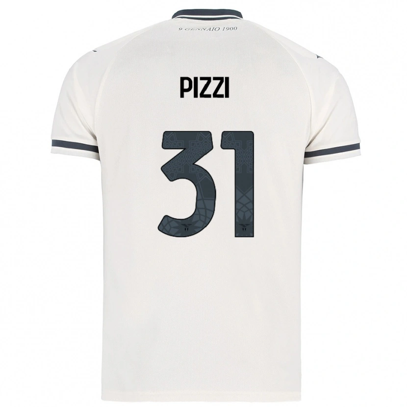 Danxen Niño Camiseta Giorgia Pizzi #31 Blanco Marino 2ª Equipación 2025/26 La Camisa