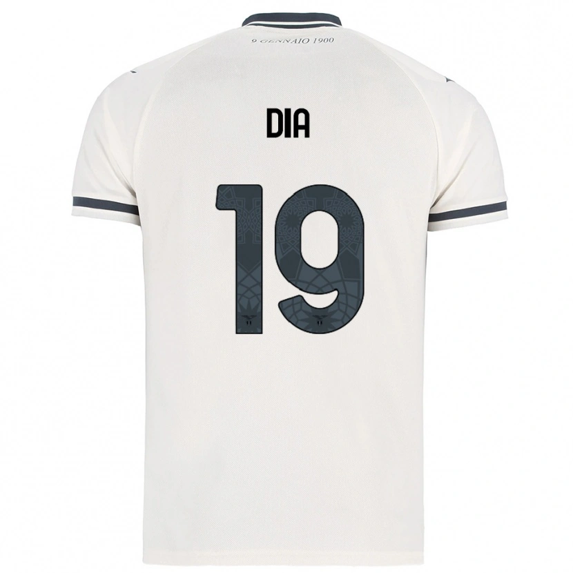 Danxen Niño Camiseta Boulaye Dia #19 Blanco Marino 2ª Equipación 2025/26 La Camisa