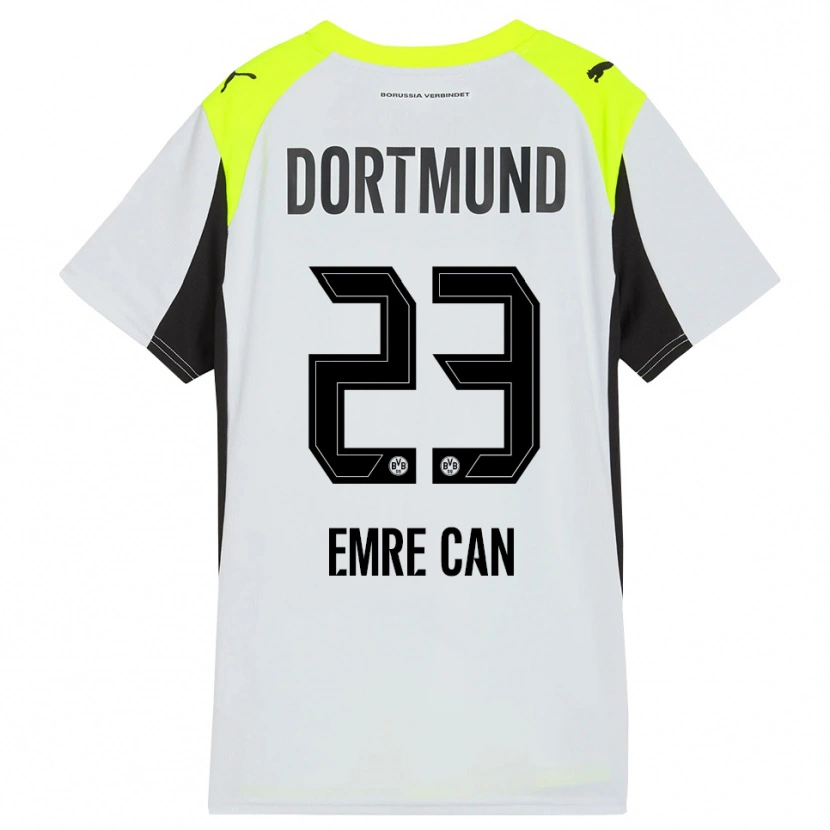 Danxen Niño Camiseta Emre Can #23 Amarillo Fluorescente 2ª Equipación 2025/26 La Camisa