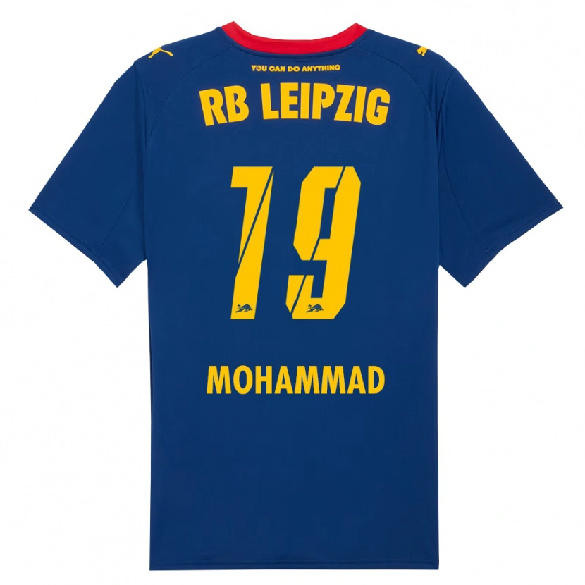 Danxen Niño Camiseta Sammy Mohammad #19 Marino Rojo 2ª Equipación 2025/26 La Camisa