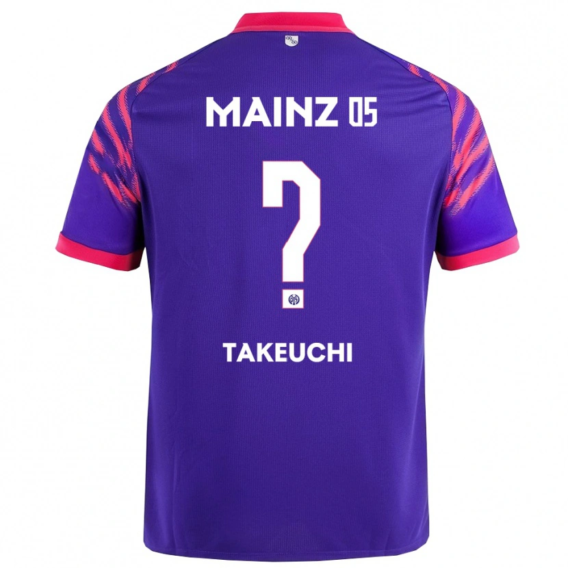 Danxen Niño Camiseta Setoka Takeuchi #0 Marino Rosa 2ª Equipación 2025/26 La Camisa
