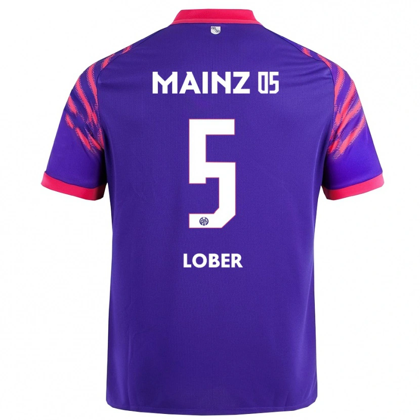Danxen Niño Camiseta Jana Löber #5 Marino Rosa 2ª Equipación 2025/26 La Camisa