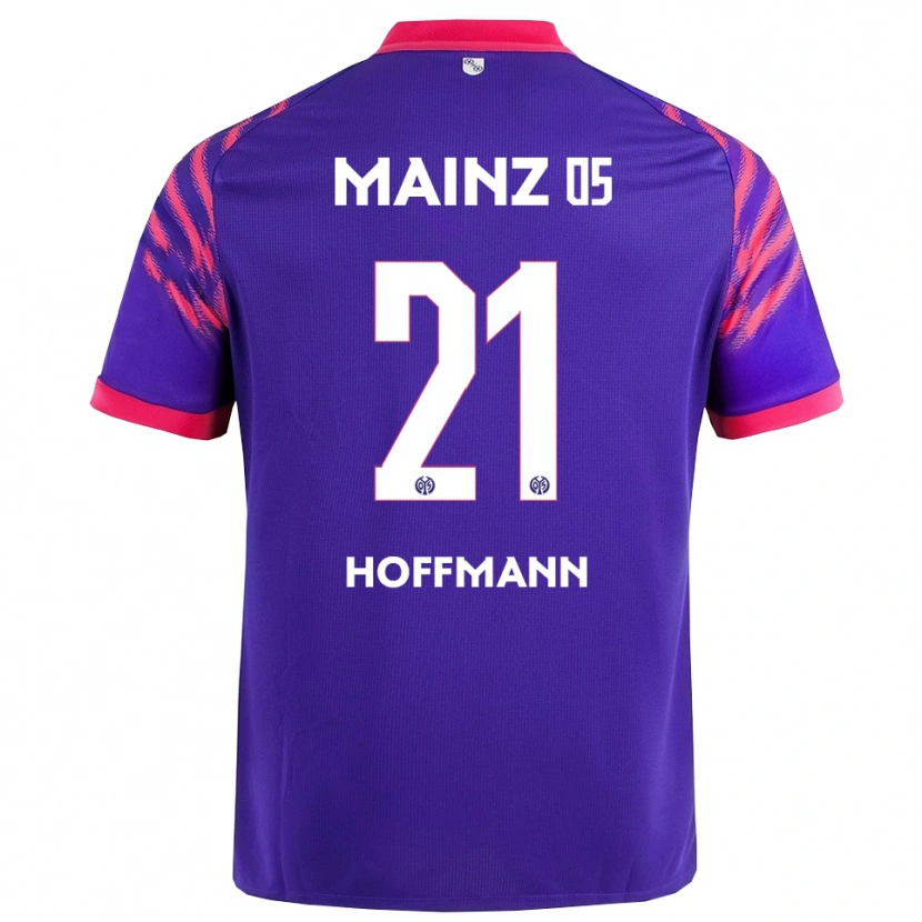 Danxen Niño Camiseta Leon Hoffmann #21 Marino Rosa 2ª Equipación 2025/26 La Camisa