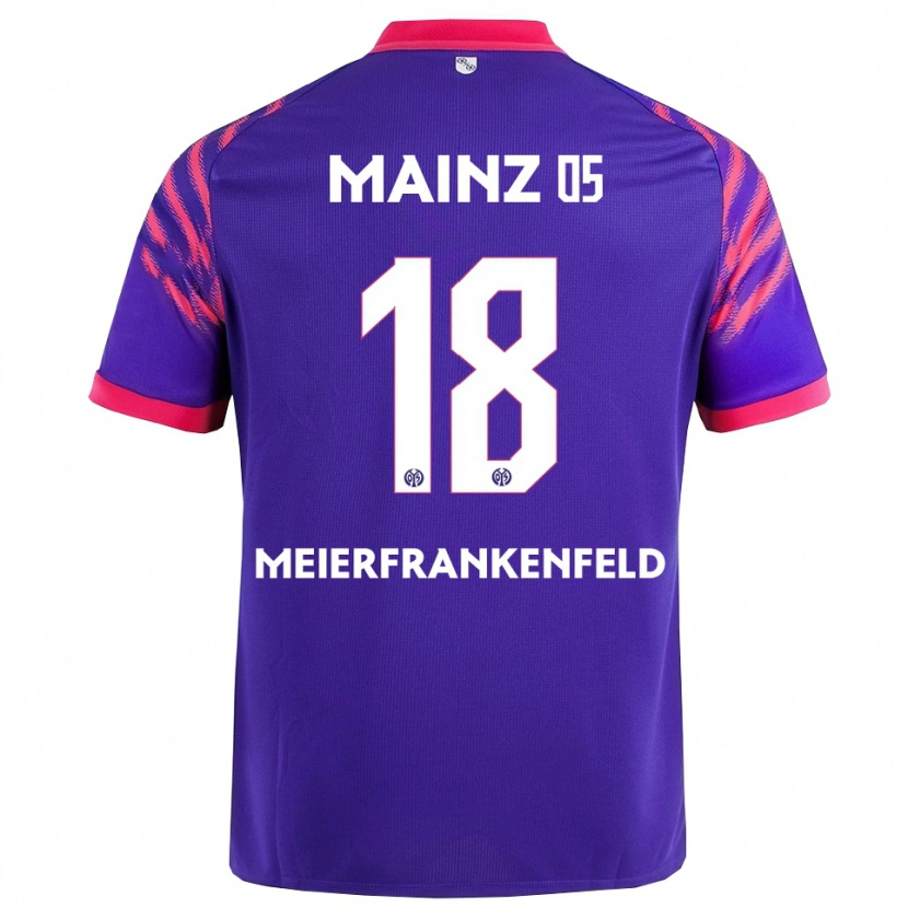 Danxen Niño Camiseta Jana Meierfrankenfeld #18 Marino Rosa 2ª Equipación 2025/26 La Camisa
