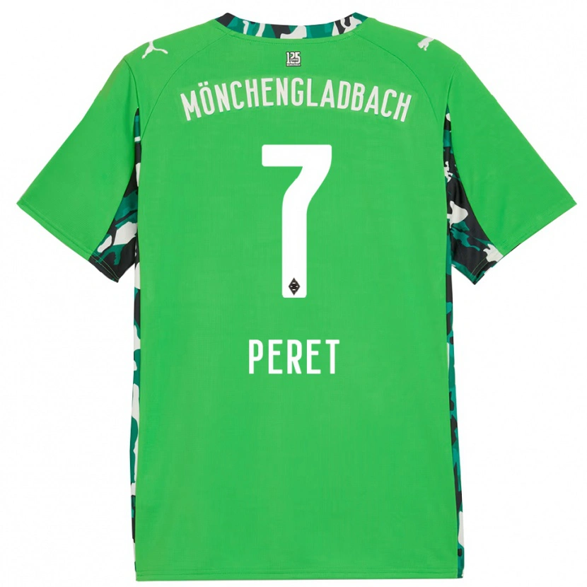 Danxen Niño Camiseta Jakub Peret #7 Verde Negro 2ª Equipación 2025/26 La Camisa