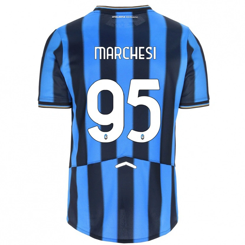 Danxen Hombre Camiseta Silvia Marchesi #95 Azul Cielo Negro 1ª Equipación 2025/26 La Camisa