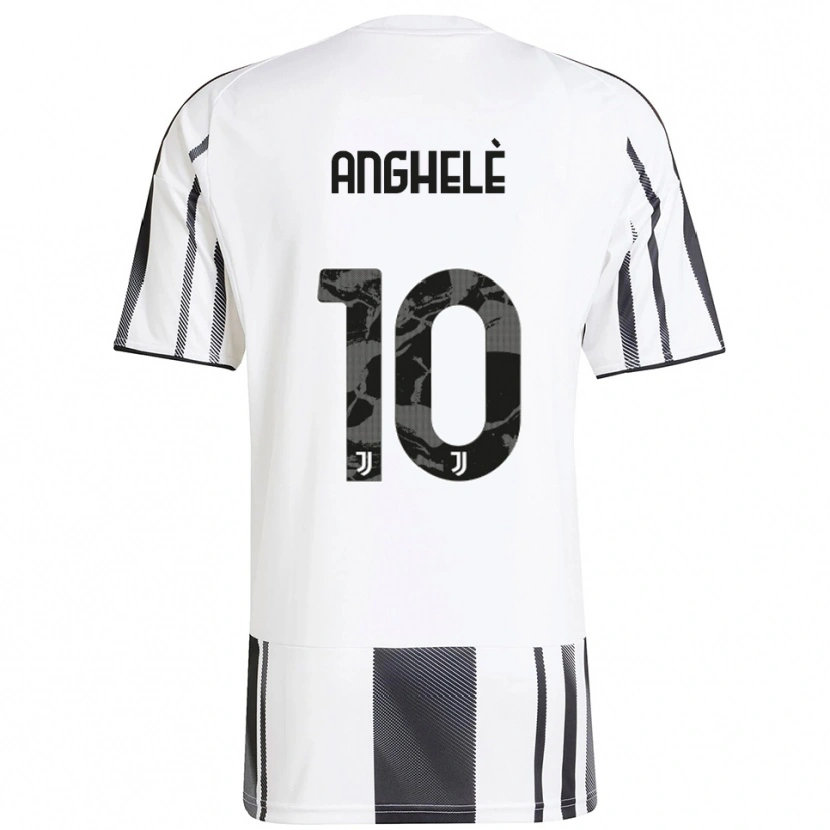 Danxen Hombre Camiseta Lorenzo Anghelè #10 Blanco Negro 1ª Equipación 2025/26 La Camisa