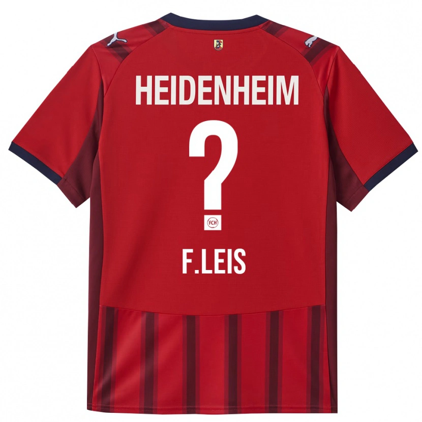 Danxen Hombre Camiseta Ferdinand Leis #0 Rojo Marino 1ª Equipación 2025/26 La Camisa