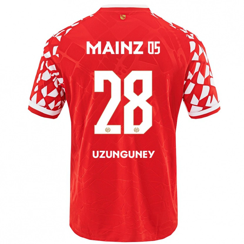 Danxen Hombre Camiseta Ebru Uzungüney #28 Rojo Blanco 1ª Equipación 2025/26 La Camisa