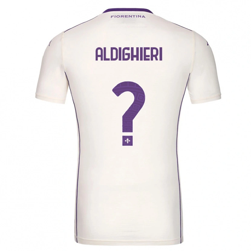 Danxen Hombre Camiseta Benedetto Aldighieri #0 Blanco Púrpura Rojo 2ª Equipación 2025/26 La Camisa