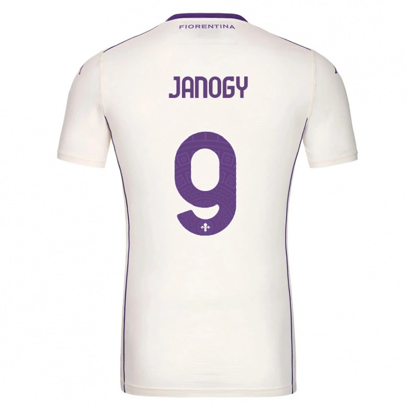 Danxen Hombre Camiseta Madelen Janogy #9 Blanco Púrpura Rojo 2ª Equipación 2025/26 La Camisa