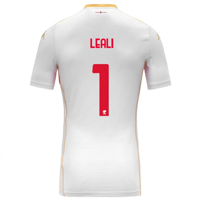 Danxen Hombre Camiseta Nicola Leali #1 Blanco Rojo 2ª Equipación 2025/26 La Camisa