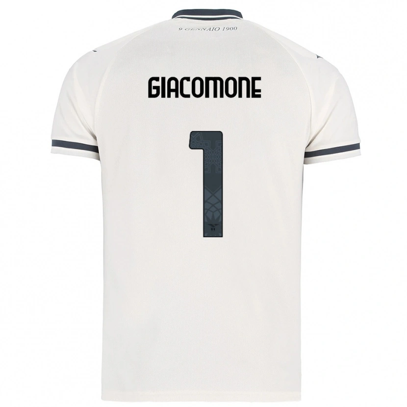 Danxen Hombre Camiseta Giacomo Giacomone #1 Blanco Marino 2ª Equipación 2025/26 La Camisa