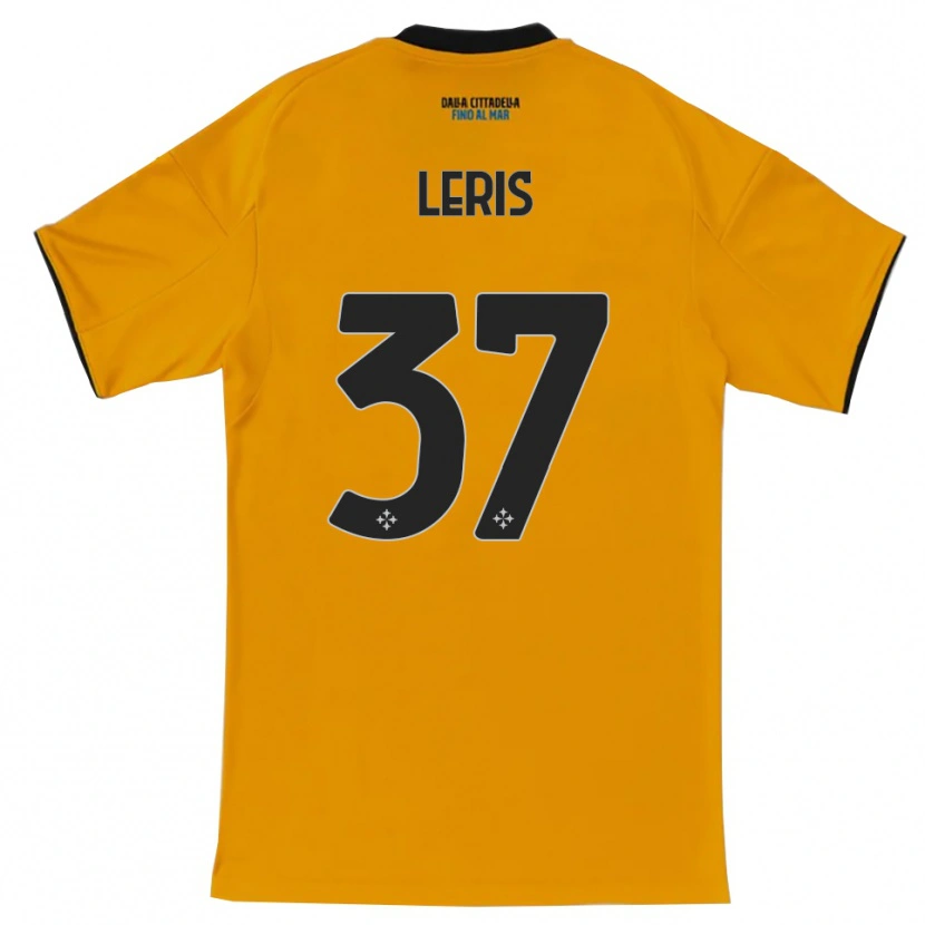 Danxen Hombre Camiseta Mehdi Léris #37 Naranja Azul 2ª Equipación 2025/26 La Camisa