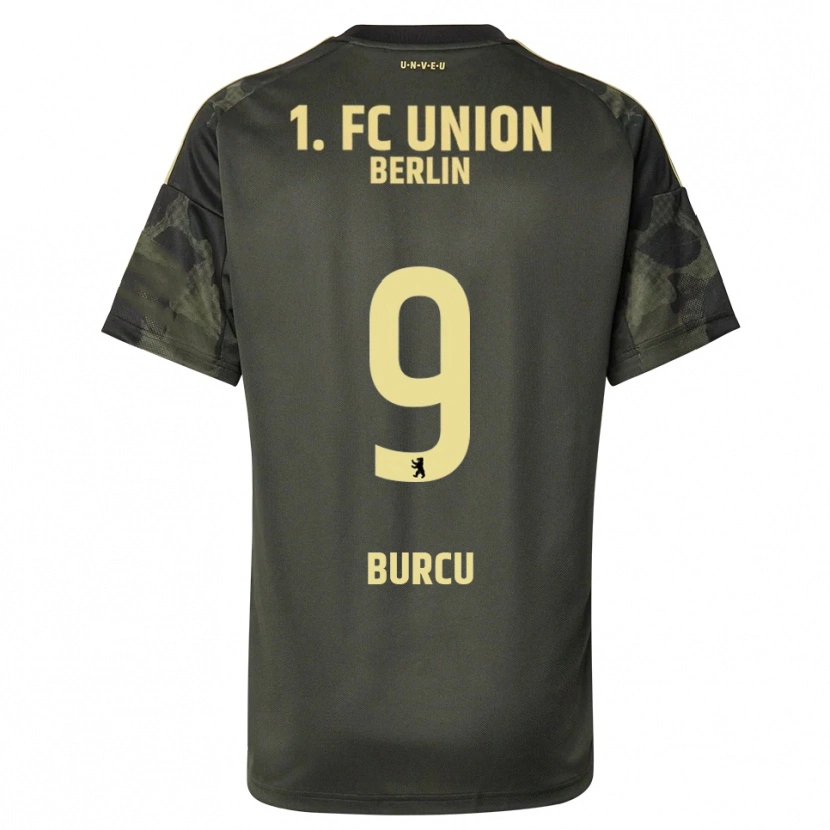 Danxen Hombre Camiseta Livan Burcu #9 Verde Oscuro Negro 2ª Equipación 2025/26 La Camisa
