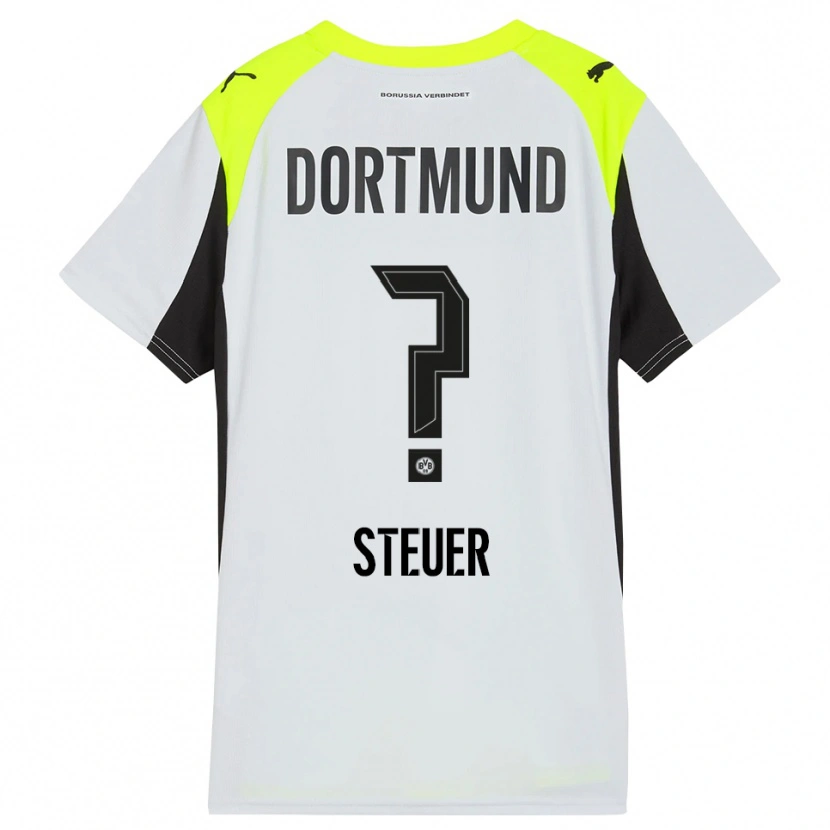 Danxen Hombre Camiseta Etienne Steuer #0 Amarillo Fluorescente 2ª Equipación 2025/26 La Camisa