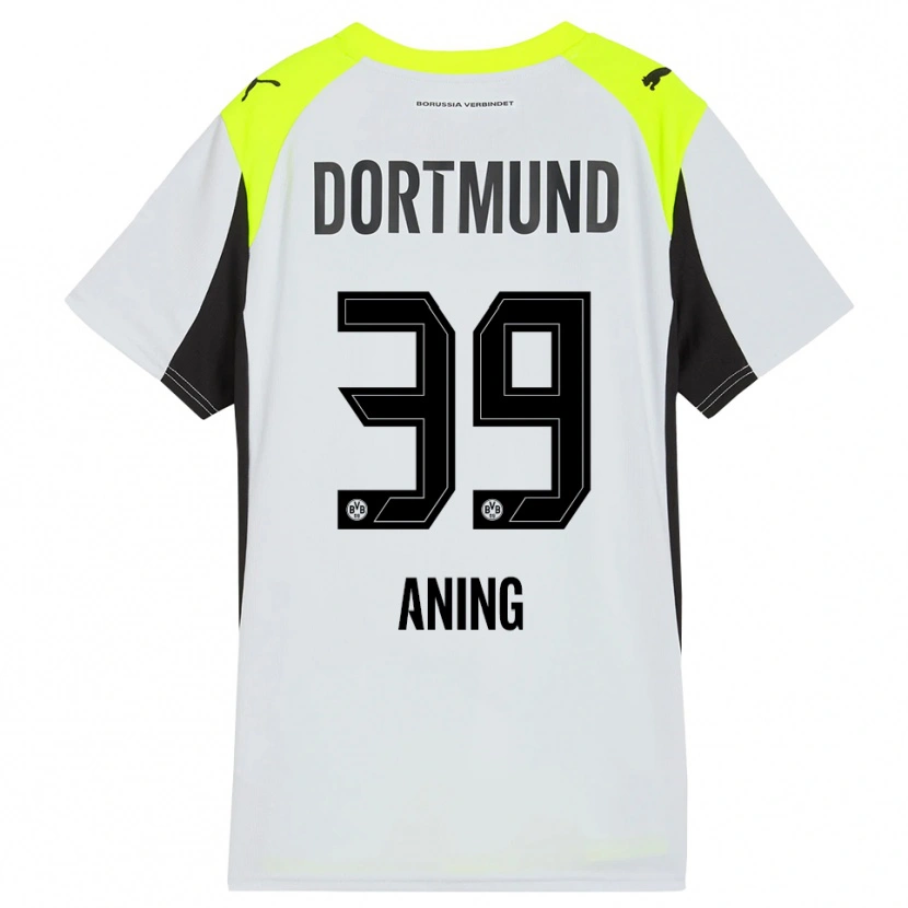 Danxen Hombre Camiseta Prince Aning #39 Amarillo Fluorescente 2ª Equipación 2025/26 La Camisa