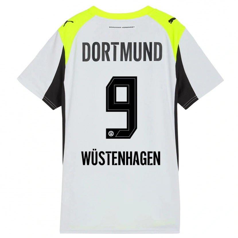 Danxen Hombre Camiseta Bennedikt Wüstenhagen #9 Amarillo Fluorescente 2ª Equipación 2025/26 La Camisa