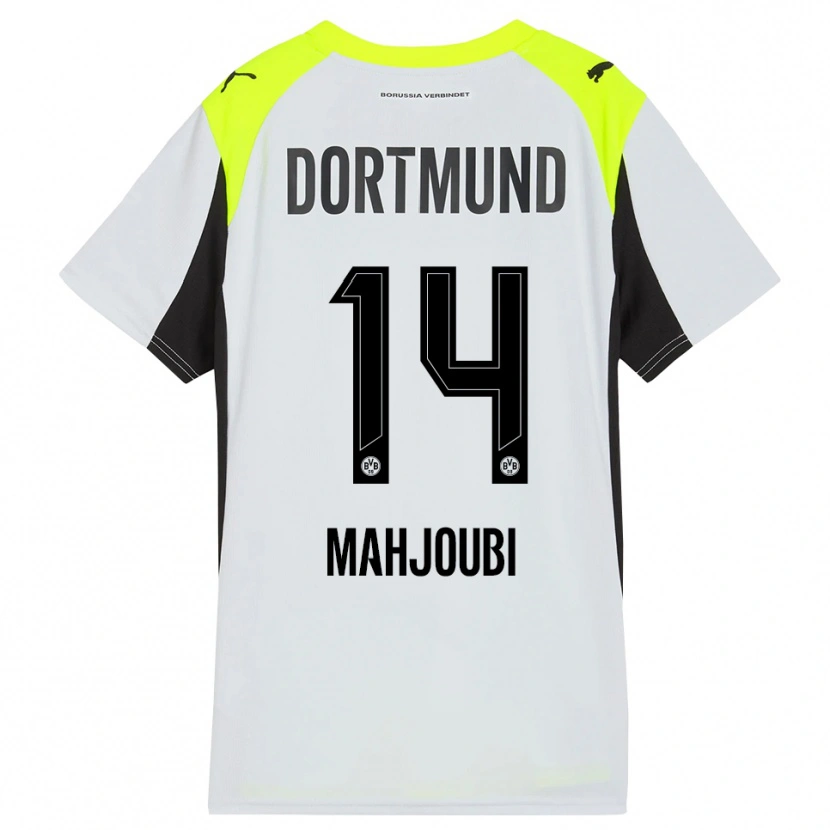 Danxen Hombre Camiseta Anas Mahjoubi #14 Amarillo Fluorescente 2ª Equipación 2025/26 La Camisa