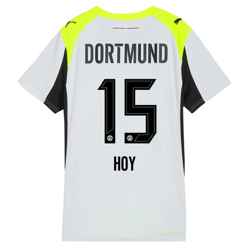 Danxen Hombre Camiseta Justin Hoy #15 Amarillo Fluorescente 2ª Equipación 2025/26 La Camisa