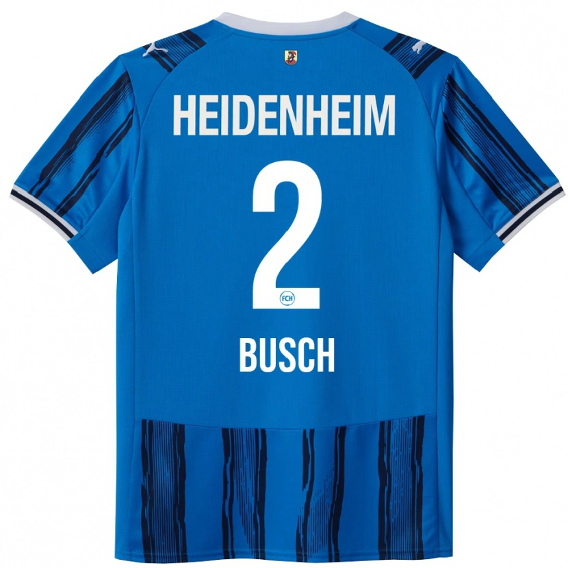 Danxen Hombre Camiseta Marnon Busch #2 Azul Marino 2ª Equipación 2025/26 La Camisa
