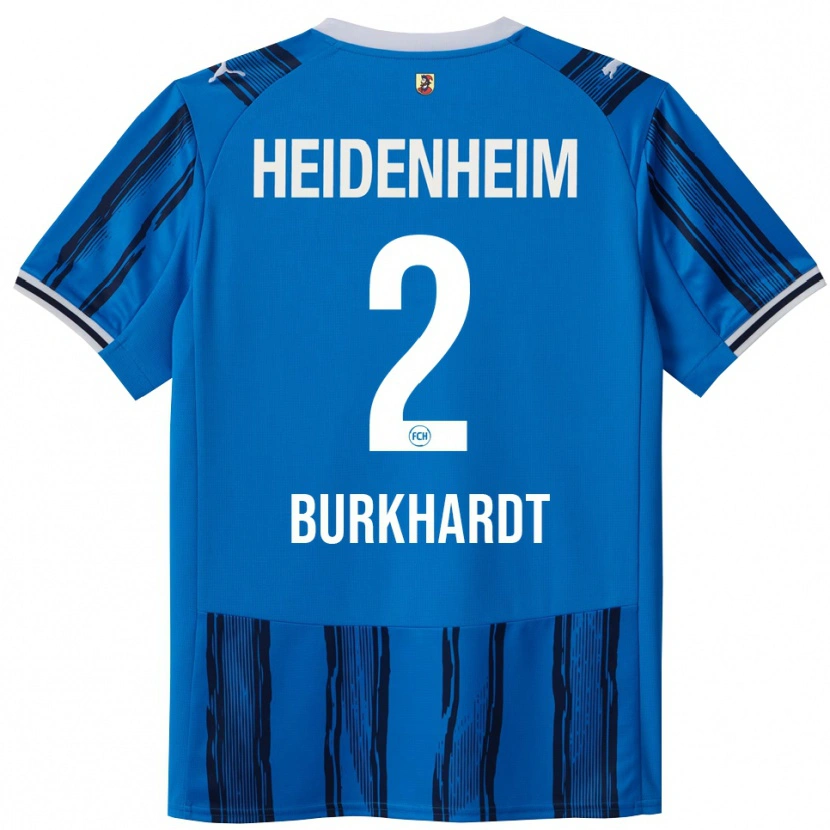 Danxen Hombre Camiseta Hannes Burkhardt #2 Azul Marino 2ª Equipación 2025/26 La Camisa