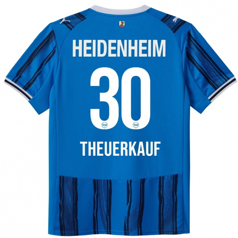 Danxen Hombre Camiseta Norman Theuerkauf #30 Azul Marino 2ª Equipación 2025/26 La Camisa