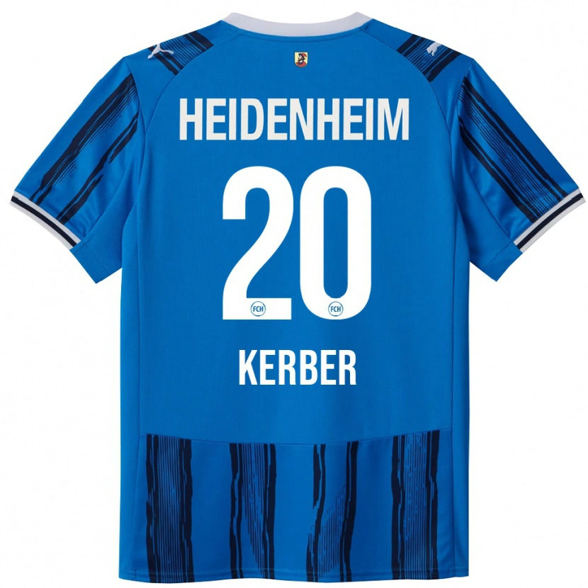 Danxen Hombre Camiseta Luca Kerber #20 Azul Marino 2ª Equipación 2025/26 La Camisa