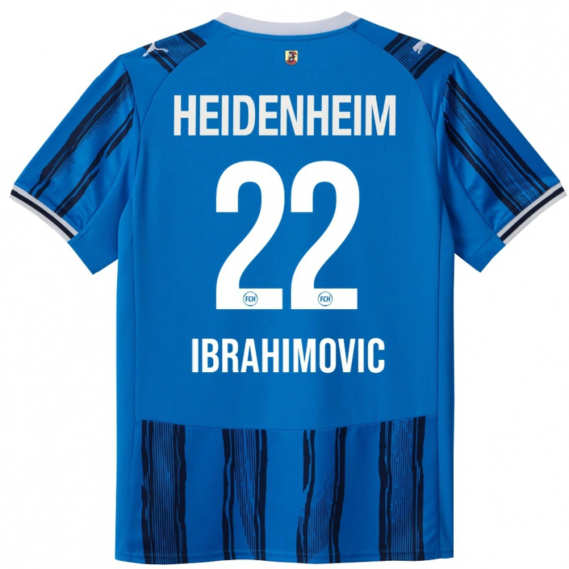 Danxen Hombre Camiseta Arijon Ibrahimovic #22 Azul Marino 2ª Equipación 2025/26 La Camisa